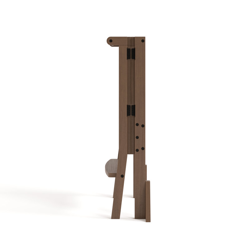 Escabeau pour tout-petit pliable Montessori, Noisette