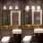 24 Inch 3-Light Brushed Nickel Vanity Light with Alabaster Glass Shade – Modern Bathroom Wall Sconce for Mirrorr