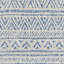 Tapis intérieur / extérieur bleu foncé / gris à chevrons Tomas-2049047552