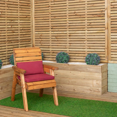 Outdoor Lounge Chair with Cushions
