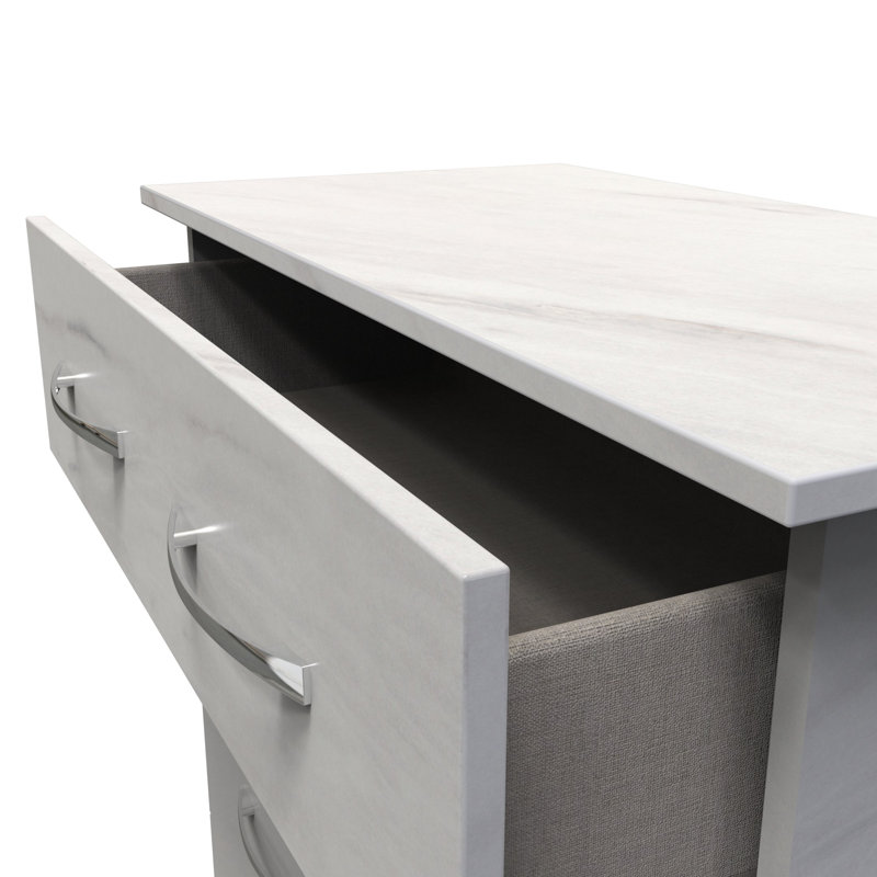 Dekyn 4 Drawer Chest (Ready Assembled)