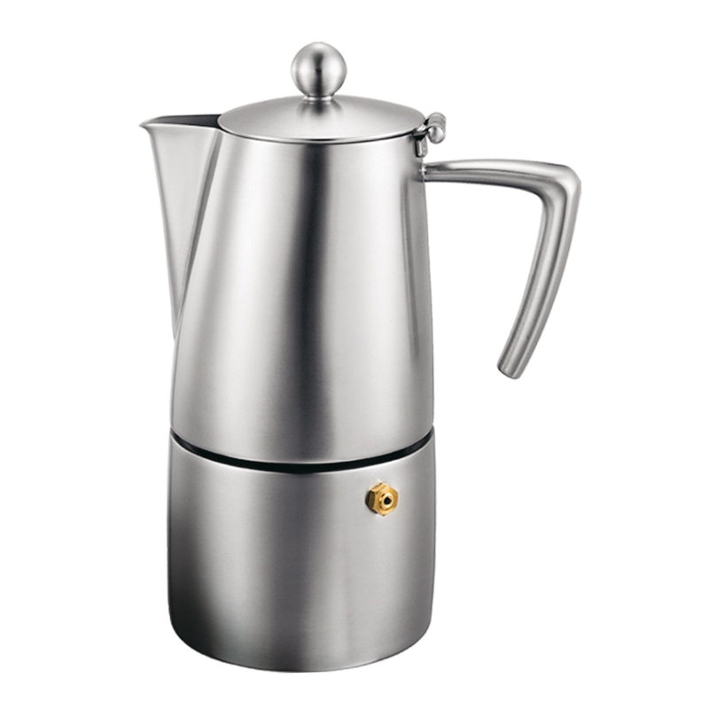 Machine à espresso Cuisinox Milano, 6 tasses, Finition satinée