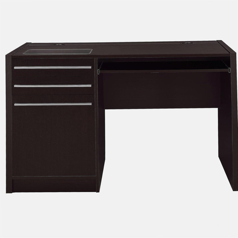 Maxim Cappuccino 2-drawer Computer Desk