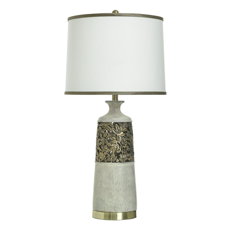 Lampe de table botanique en relief Verdure