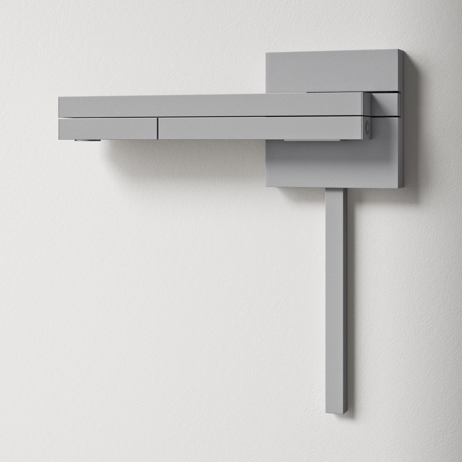 Bristol Aluminum LED Swing Arm Sconce, Titanium