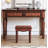 American Style Solid Wood Vanity Table for Home Bedroom