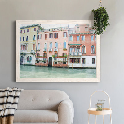 " Canal Building II " Painting Print