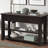 Solid Wood Buffet Console Sofa Table With 3 Drawers And 2 Shelves-1304016798