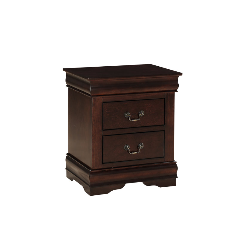 Table de chevet Contemporary, Cerisier