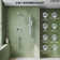 RainfallCascade 10" Pressure Balanced Slide Bar  Shower System with Rough-In Valve