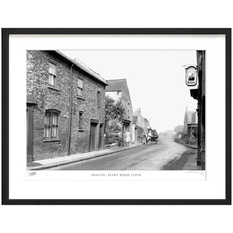 Snaith, Selby Road C1950 by Francis Frith - Single Picture Frame Print, 60cm H x 80cm W x 2.3cm D