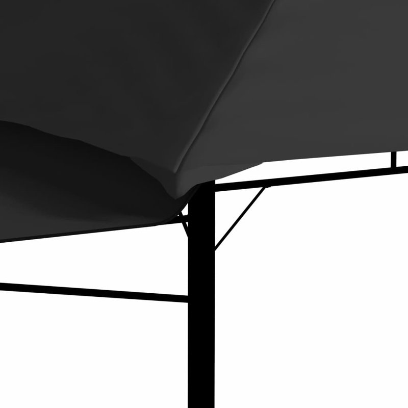 Mtro 118" x 276" Steel Party Tent, Anthracite