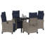 4 - Person Patio Dining Set with Rectangular Table