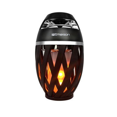 Outdoor Flame Light with Bluetooth Speaker