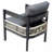 Multi-Person Outdoor Iron Sofa Set With A Table, Rattan Decoration Waterproof Rust-Proof Suitable For Garden Lawn Use-957818899