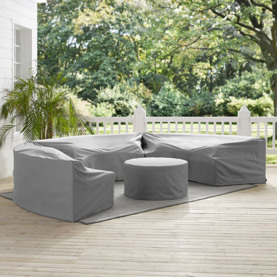 Sneed 4 Piece Conversation Set Cover by Beachcrest Home