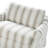 Estevan 50.75"W Farmhouse Slipcovered Oversized Armchair with Feather Blended Cushion-567195869