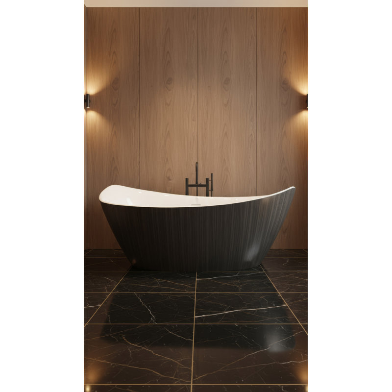 Nouh Luxury Freestanding Bathtub, Bronze