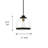 1 - Light Single Pendant-105784846