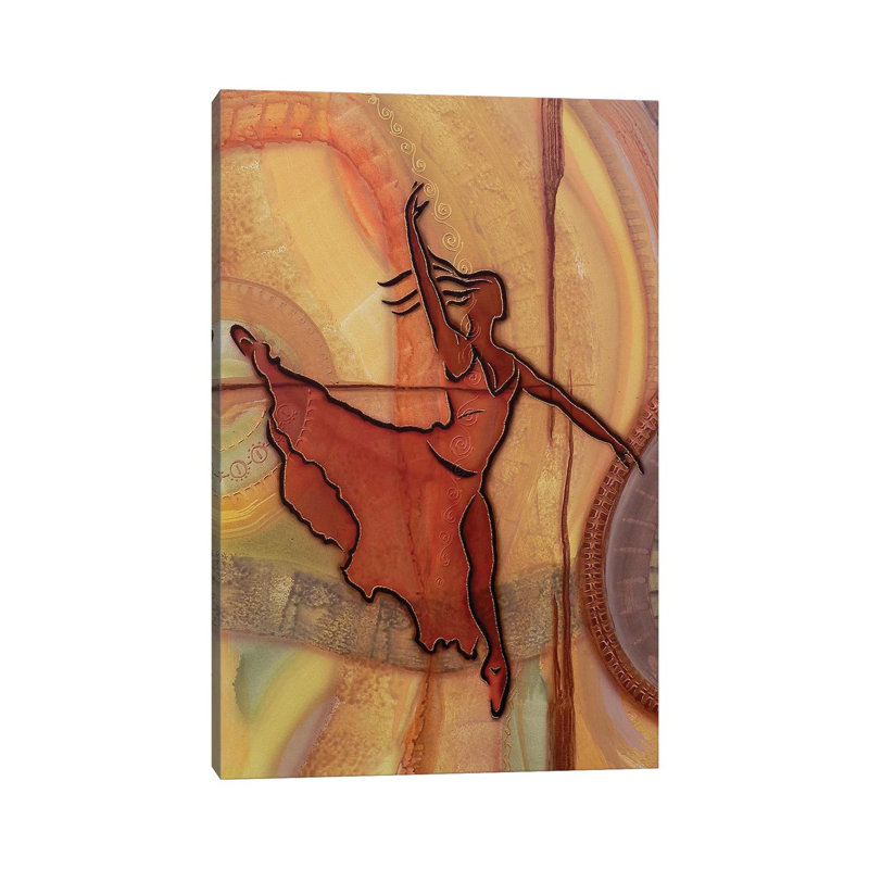 «At Ease II» par Fred Odle, impression sur toile tendue, H 18 po x l 12 po x 1,5 po