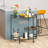 Mirror Shelf Metal Bar Cart-1979434081