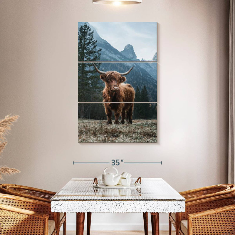 Vache Brampt, H 50 po x l 32 po