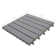 Kaitlyn Decking Tiles 10 pcs Grey Wash 30x30 cm Solid Acacia Wood