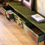 Meuble télé en bois de frêne de style rétro-110758367