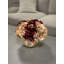 Burgundy And Cream Holiday Arrangement