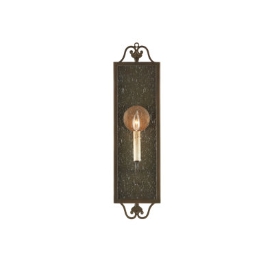 Plafonnier encastré vert-bronze à 1 lumière Wolverton