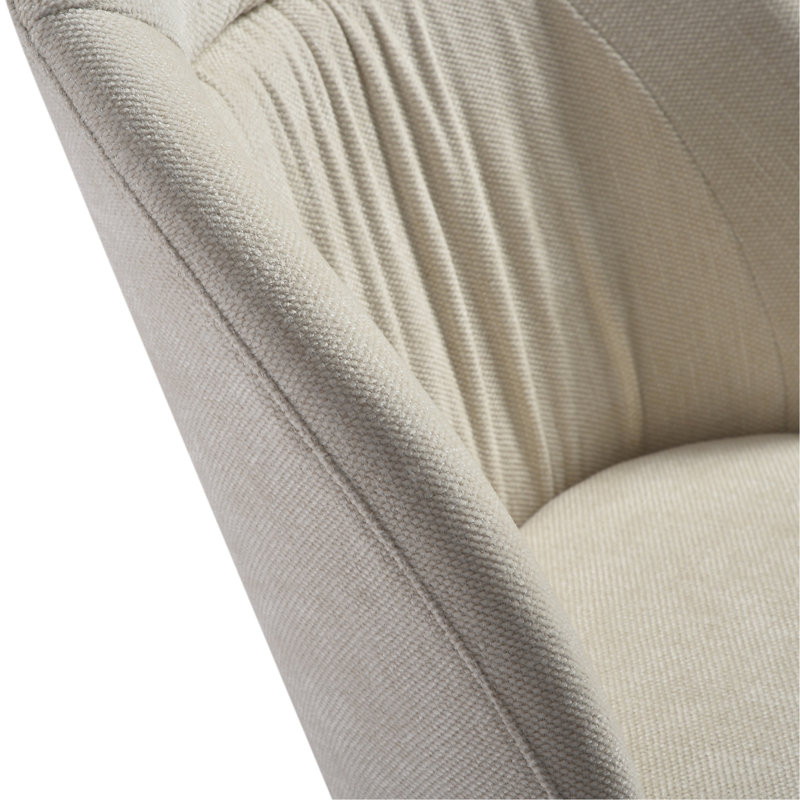 Chaise de salle à manger rembourrée Hallie