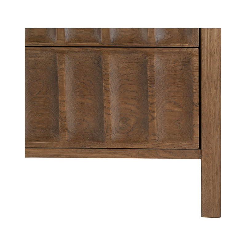 Roland Nightstand Brown, Warm Brown