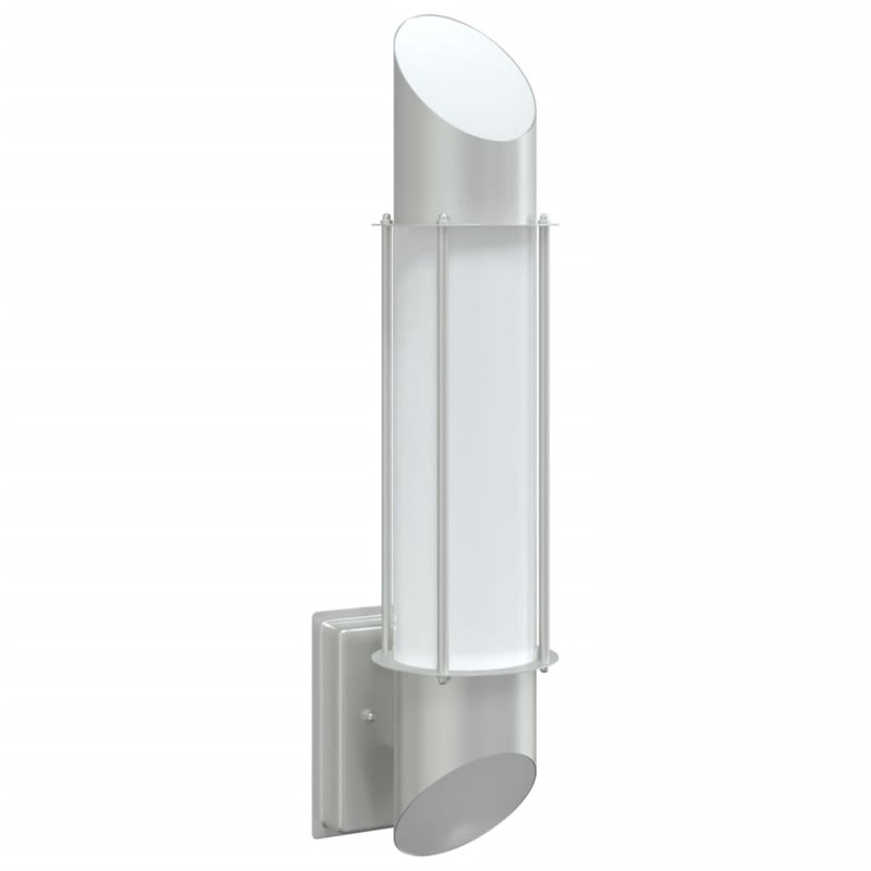 Deajia Plug-in 1 Light Outdoor Wall Light, Silver