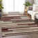Premium Machine Washable Prisco Merlot Rug