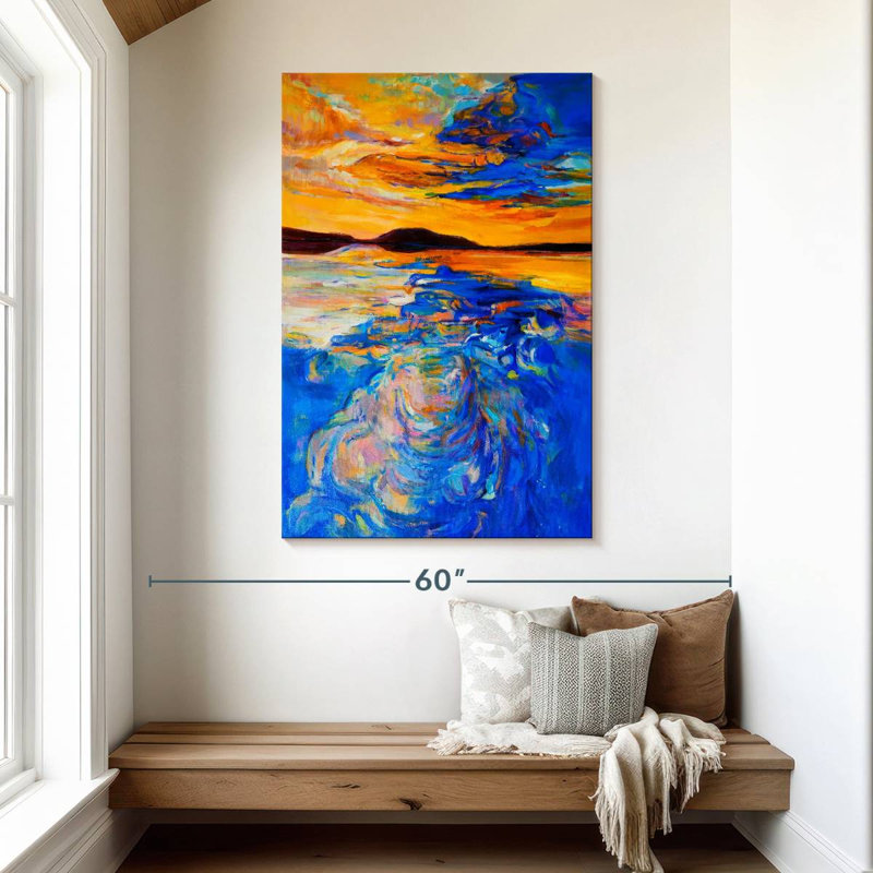 Avery Sky Reflection, 48" H x 32" W