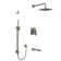 Zendo 1/2" Thermostatic & Pressure Balance Shower System with up to 3 Functions featuring RioWise Valve Technology
