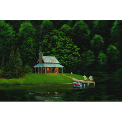 " Happy Place I " by James Wiens Painting Print