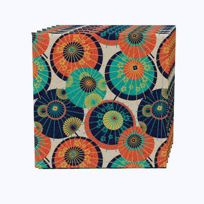 100% Cotton Geometric Square Napkin