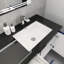 Ensemble de meuble-lavabo mural simple 60 po Castin-1012651613