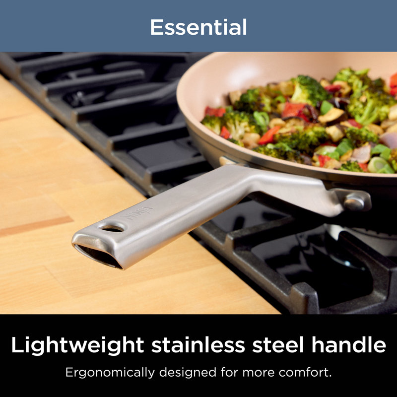 Ninja Extended Life Premium Ceramic 10.25" Fry Pan, 9.75"