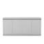 Buffet viennois de 62 po en blanc