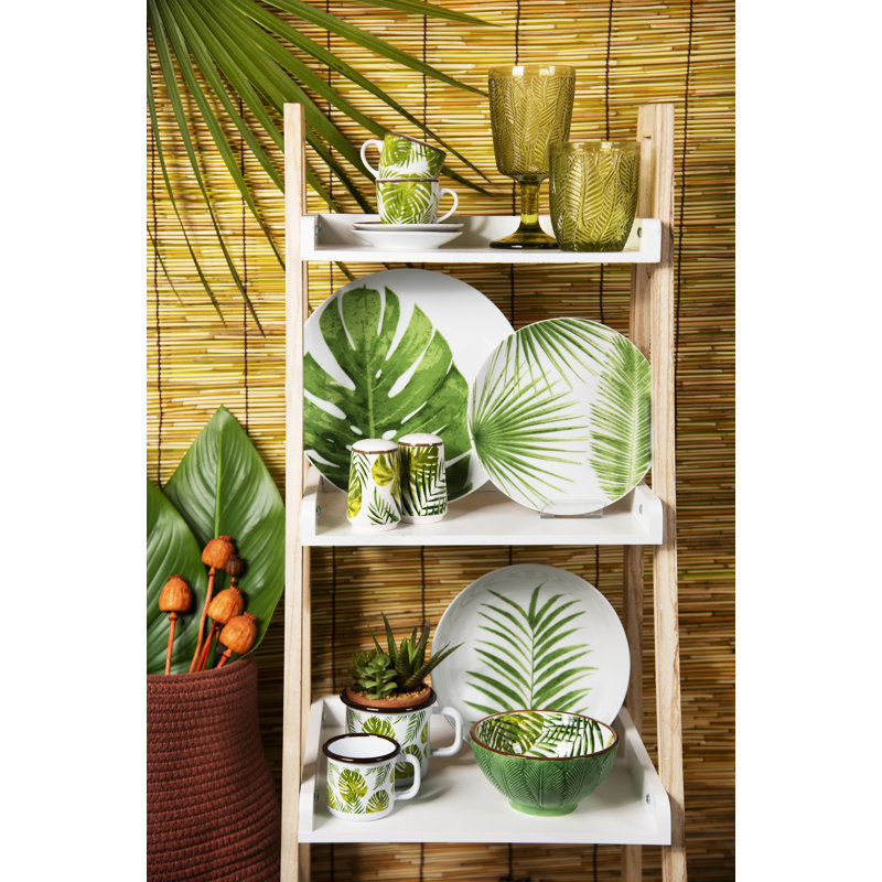 Foliage Ceramic Salt And Pepper Shaker Set