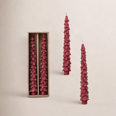 Unscented Tree Taper Candle Set