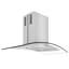 30" 400 CFM Convertible Island Range Hood in Brushed 430 Stainless Steel