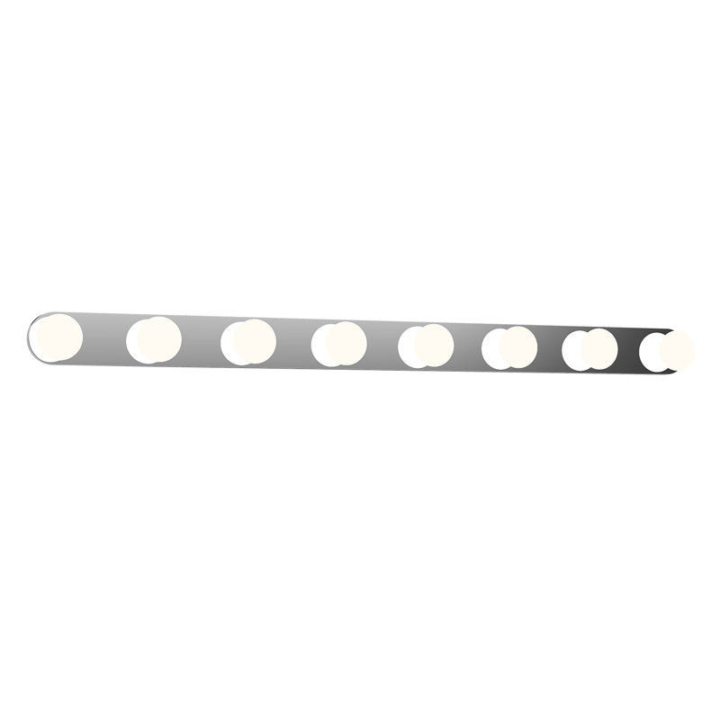 Rezz 8 - Light LED Bath Bar, Chrome