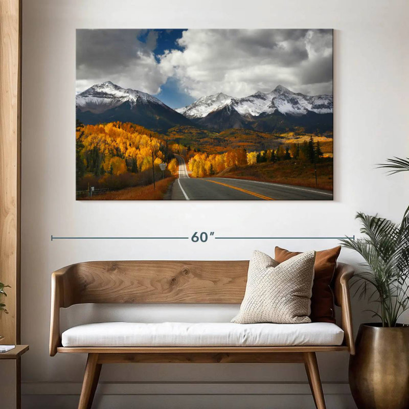 Mehar Road To Nature, 34" H x 51" W