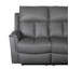 Bergamo Genuine Leather Reclining Sofa-824310943-824310913