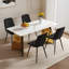 Chaise rembourrée en similicuir moderne-204951180