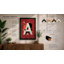 Letter A Deconstructed Geometric - Framed Print-1815628390-1815628389