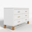 Commode double 6 tiroirs